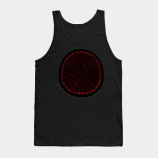 Coptic Textile Star Geometric Print Tank Top